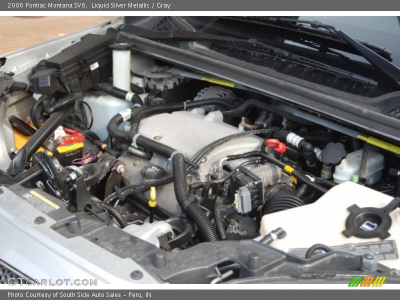 Liquid Silver Metallic / Gray 2006 Pontiac Montana SV6