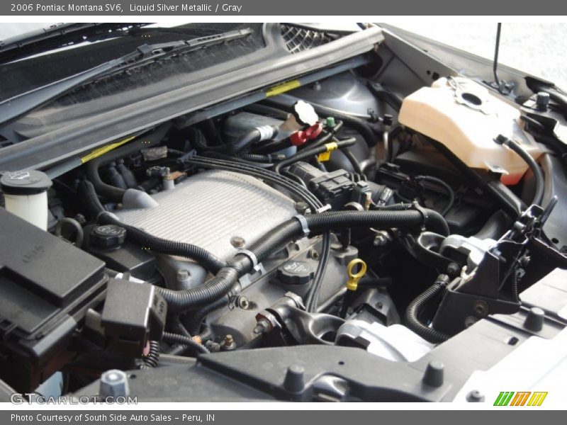 Liquid Silver Metallic / Gray 2006 Pontiac Montana SV6