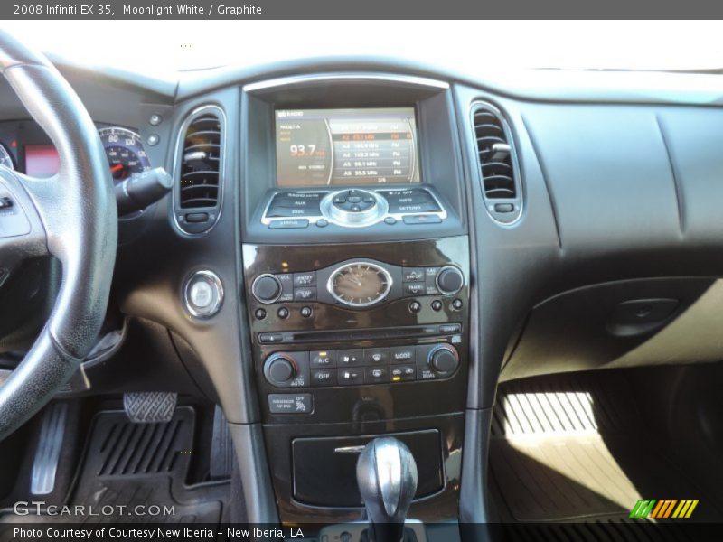 Moonlight White / Graphite 2008 Infiniti EX 35