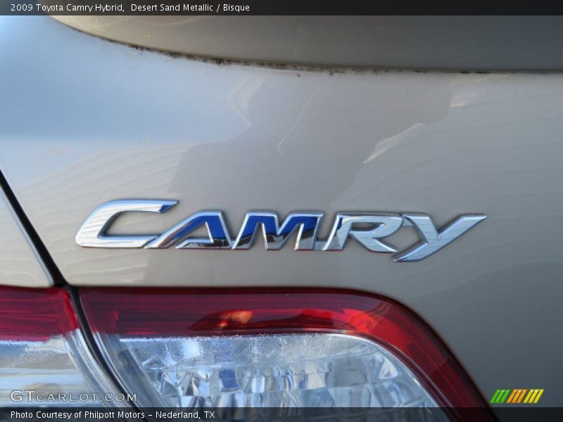 Desert Sand Metallic / Bisque 2009 Toyota Camry Hybrid