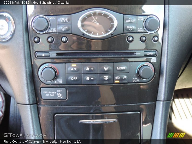 Moonlight White / Graphite 2008 Infiniti EX 35