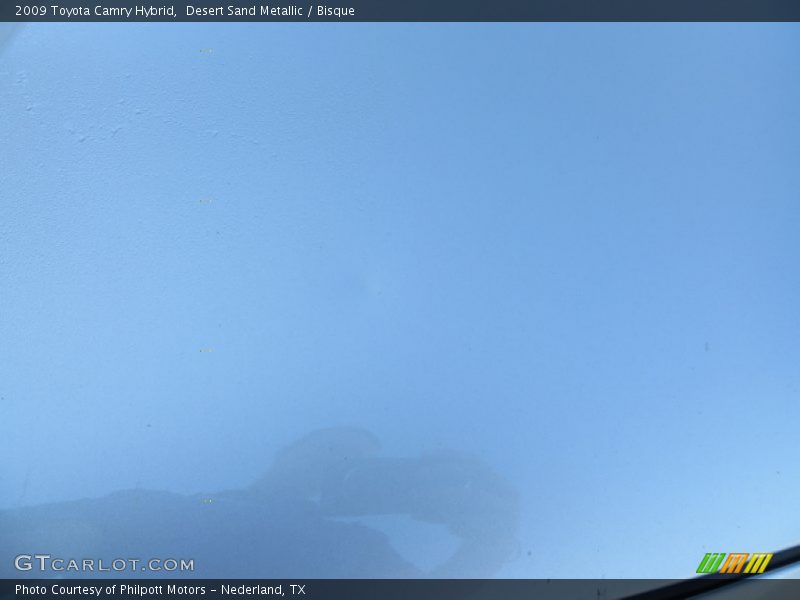 Desert Sand Metallic / Bisque 2009 Toyota Camry Hybrid