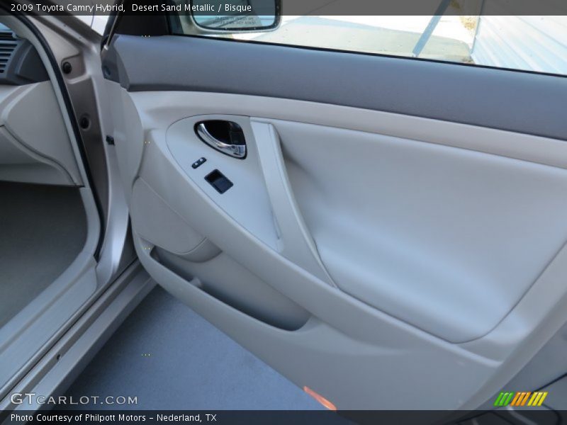 Desert Sand Metallic / Bisque 2009 Toyota Camry Hybrid