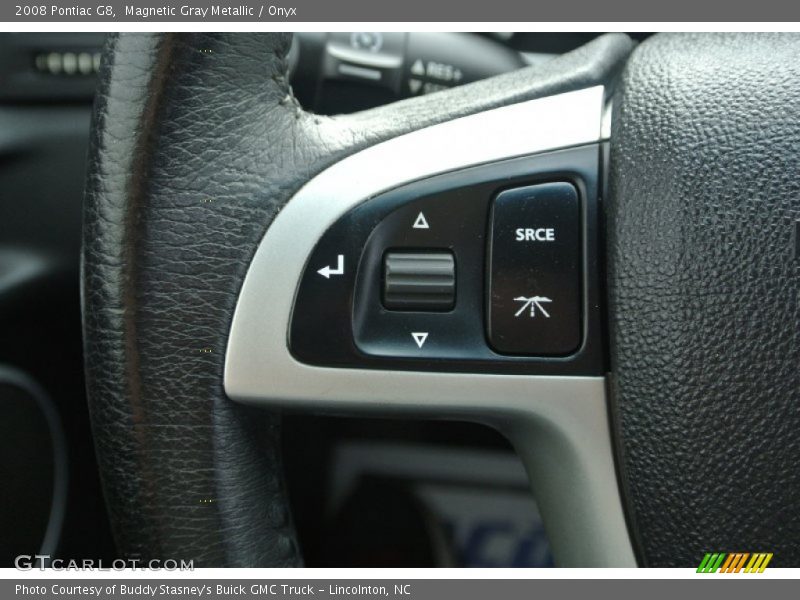 Magnetic Gray Metallic / Onyx 2008 Pontiac G8