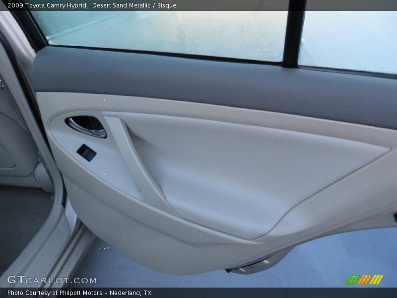 Desert Sand Metallic / Bisque 2009 Toyota Camry Hybrid