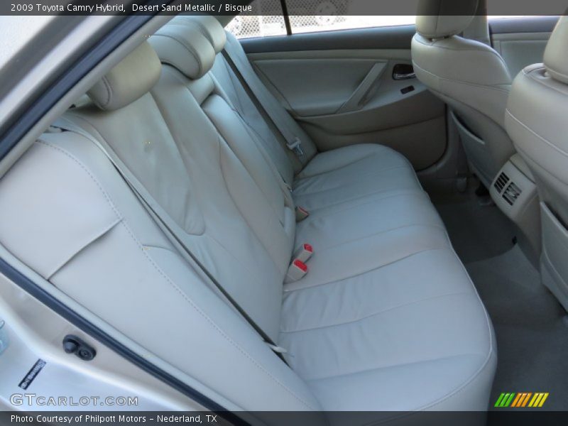 Desert Sand Metallic / Bisque 2009 Toyota Camry Hybrid