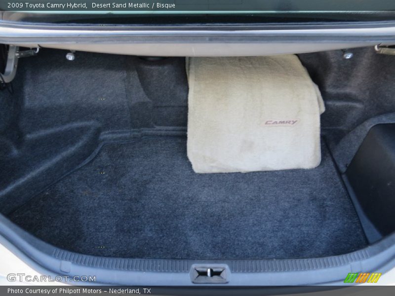 Desert Sand Metallic / Bisque 2009 Toyota Camry Hybrid