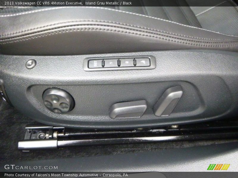 Island Gray Metallic / Black 2013 Volkswagen CC VR6 4Motion Executive