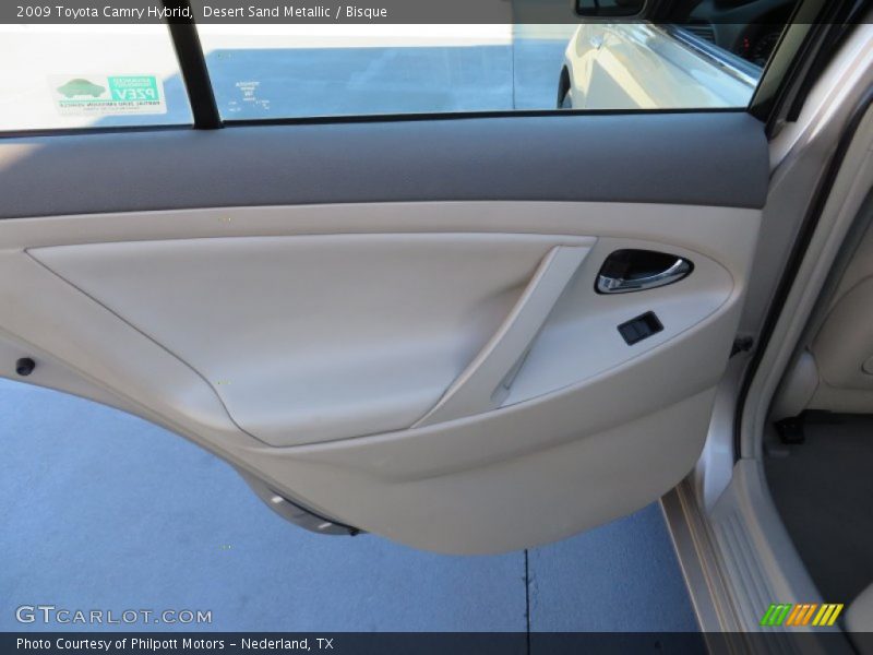 Desert Sand Metallic / Bisque 2009 Toyota Camry Hybrid