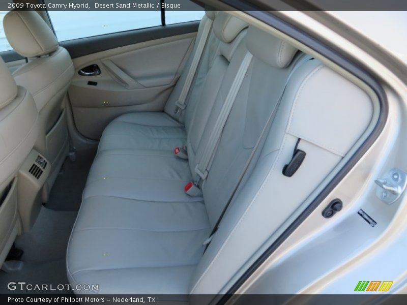 Desert Sand Metallic / Bisque 2009 Toyota Camry Hybrid