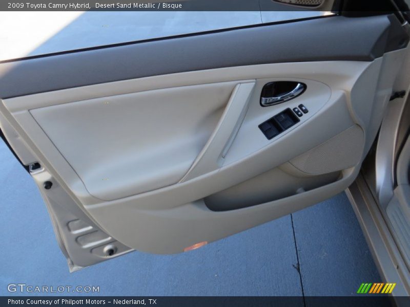 Desert Sand Metallic / Bisque 2009 Toyota Camry Hybrid