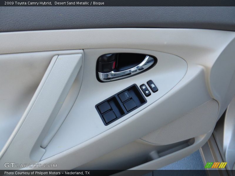 Desert Sand Metallic / Bisque 2009 Toyota Camry Hybrid