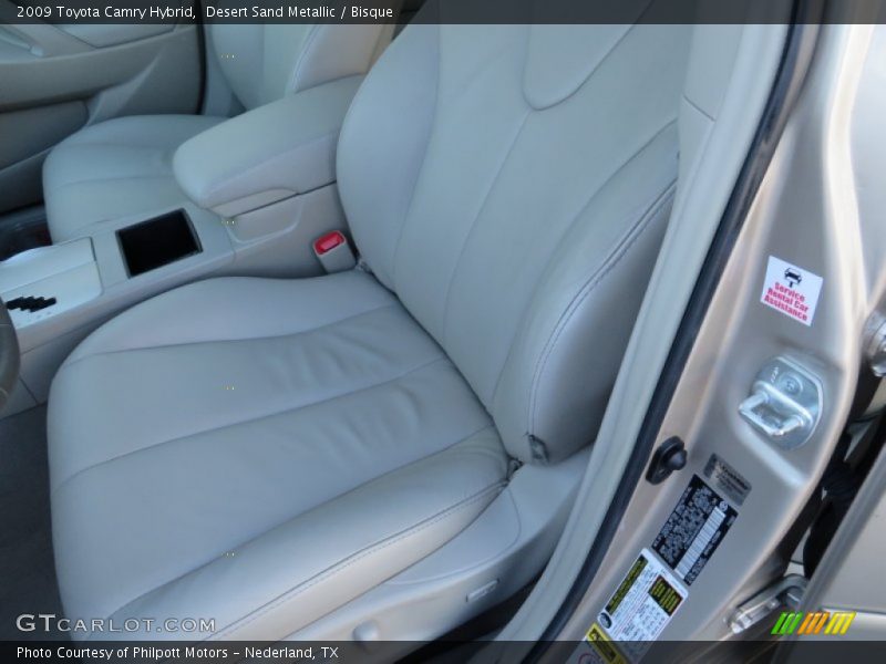 Desert Sand Metallic / Bisque 2009 Toyota Camry Hybrid