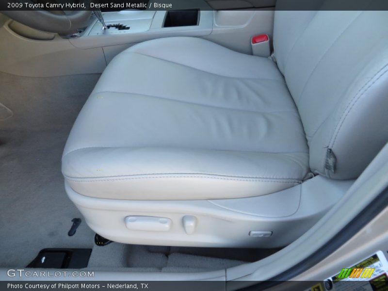 Desert Sand Metallic / Bisque 2009 Toyota Camry Hybrid