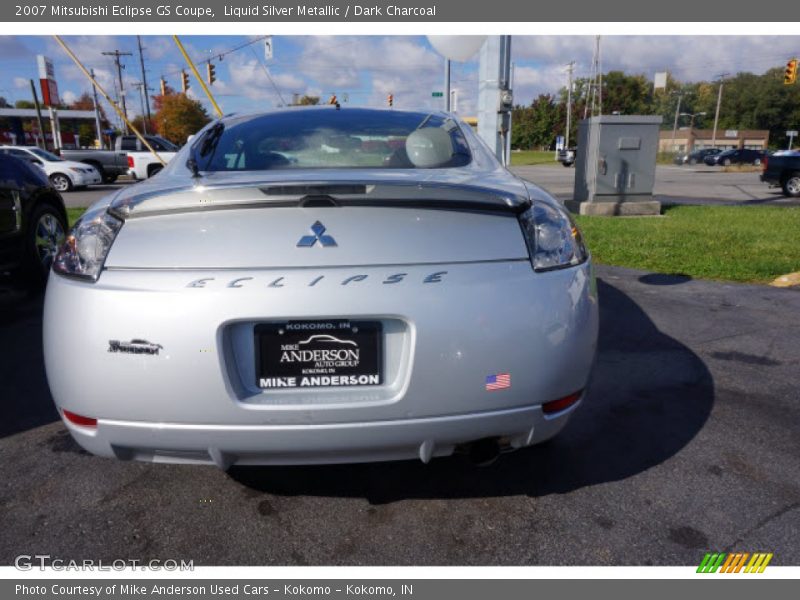 Liquid Silver Metallic / Dark Charcoal 2007 Mitsubishi Eclipse GS Coupe