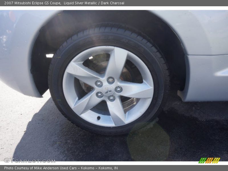 Liquid Silver Metallic / Dark Charcoal 2007 Mitsubishi Eclipse GS Coupe