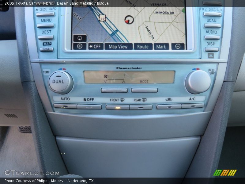 Desert Sand Metallic / Bisque 2009 Toyota Camry Hybrid