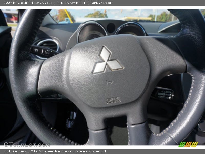 Liquid Silver Metallic / Dark Charcoal 2007 Mitsubishi Eclipse GS Coupe