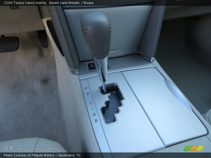 Desert Sand Metallic / Bisque 2009 Toyota Camry Hybrid