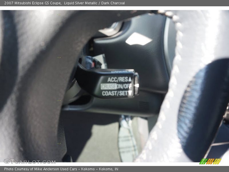 Liquid Silver Metallic / Dark Charcoal 2007 Mitsubishi Eclipse GS Coupe