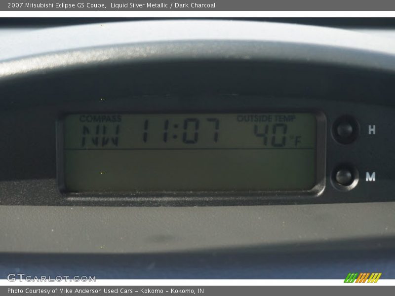 Liquid Silver Metallic / Dark Charcoal 2007 Mitsubishi Eclipse GS Coupe