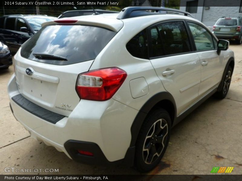 Satin White Pearl / Ivory 2014 Subaru XV Crosstrek 2.0i Limited