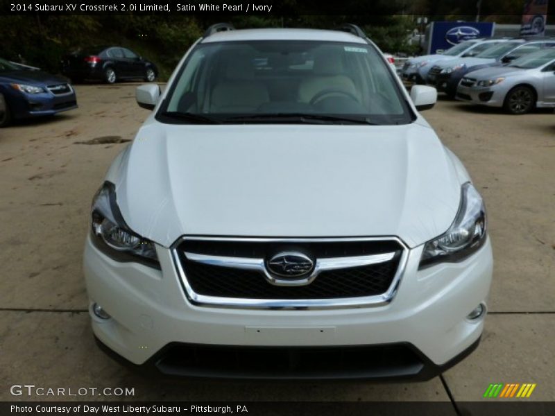 Satin White Pearl / Ivory 2014 Subaru XV Crosstrek 2.0i Limited