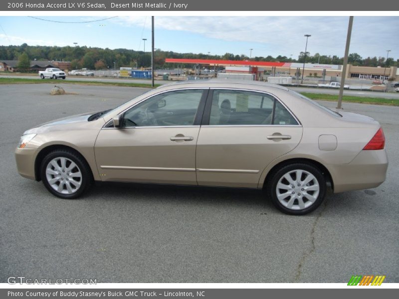 Desert Mist Metallic / Ivory 2006 Honda Accord LX V6 Sedan