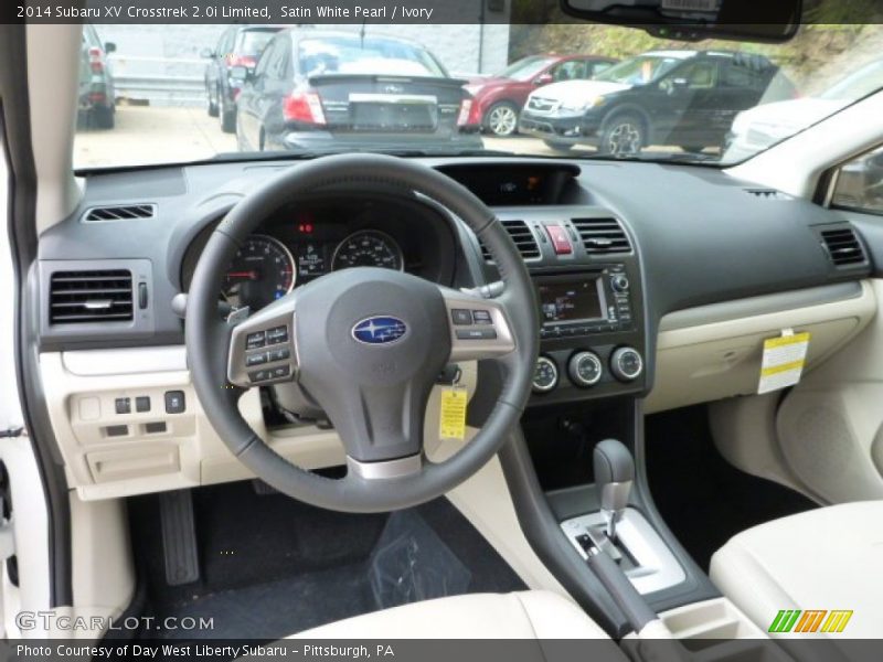 Dashboard of 2014 XV Crosstrek 2.0i Limited