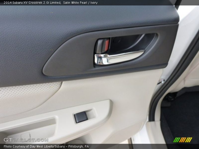 Satin White Pearl / Ivory 2014 Subaru XV Crosstrek 2.0i Limited