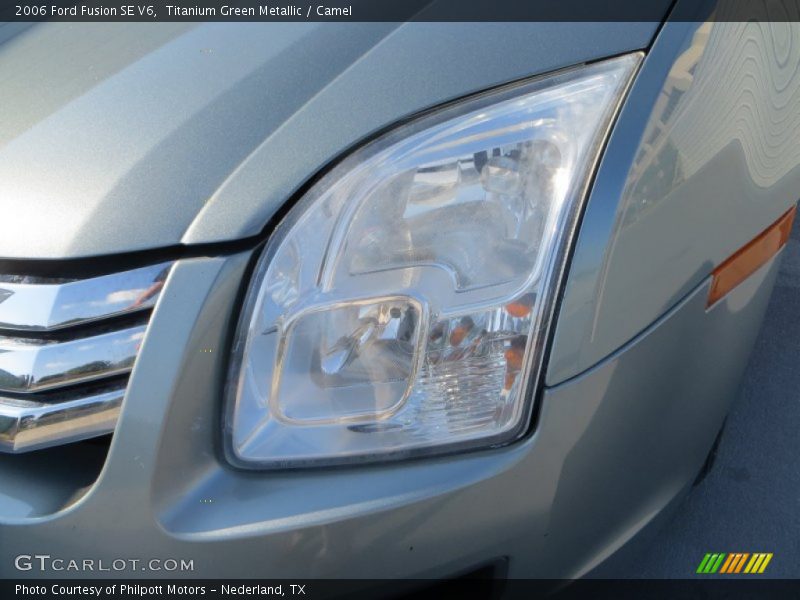 Titanium Green Metallic / Camel 2006 Ford Fusion SE V6