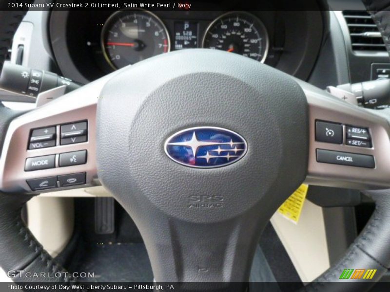 Satin White Pearl / Ivory 2014 Subaru XV Crosstrek 2.0i Limited