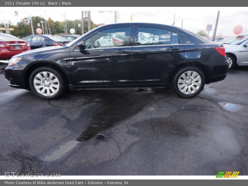 Black / Black 2011 Chrysler 200 LX