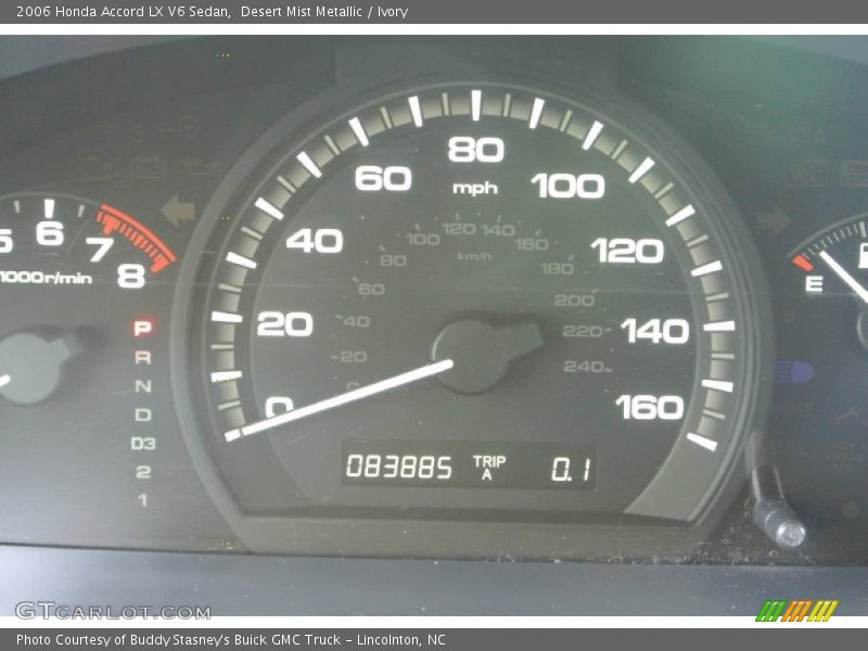 Desert Mist Metallic / Ivory 2006 Honda Accord LX V6 Sedan