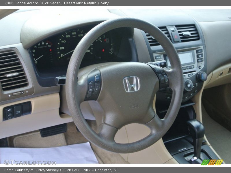 Desert Mist Metallic / Ivory 2006 Honda Accord LX V6 Sedan