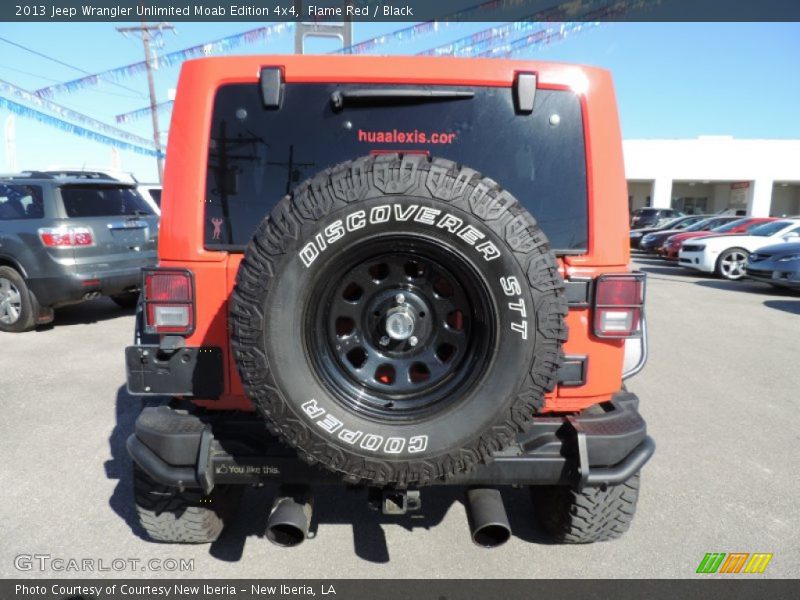 Flame Red / Black 2013 Jeep Wrangler Unlimited Moab Edition 4x4