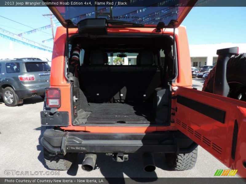 Flame Red / Black 2013 Jeep Wrangler Unlimited Moab Edition 4x4