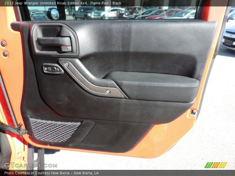 Flame Red / Black 2013 Jeep Wrangler Unlimited Moab Edition 4x4
