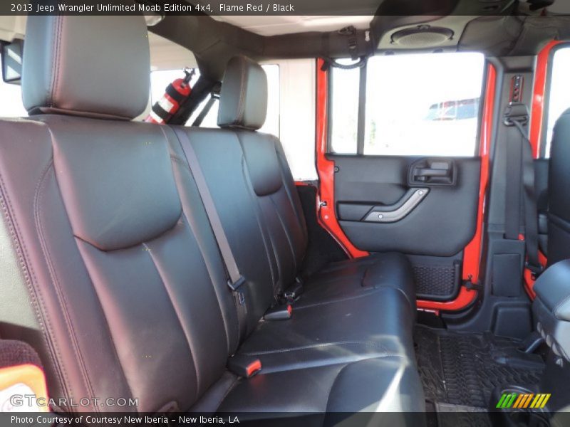 Flame Red / Black 2013 Jeep Wrangler Unlimited Moab Edition 4x4