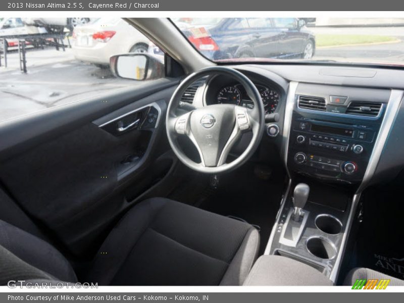 Cayenne Red / Charcoal 2013 Nissan Altima 2.5 S
