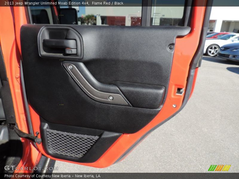 Flame Red / Black 2013 Jeep Wrangler Unlimited Moab Edition 4x4