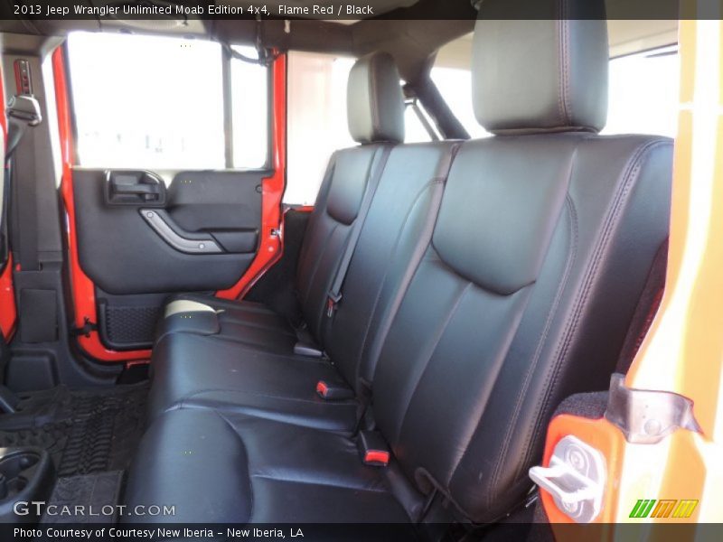 Flame Red / Black 2013 Jeep Wrangler Unlimited Moab Edition 4x4