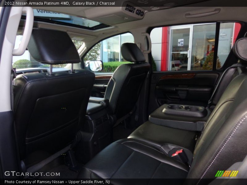 Galaxy Black / Charcoal 2012 Nissan Armada Platinum 4WD