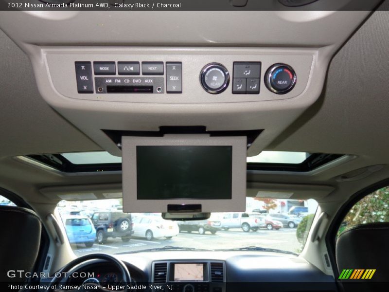 Galaxy Black / Charcoal 2012 Nissan Armada Platinum 4WD
