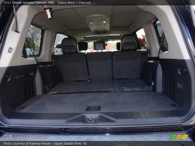 Galaxy Black / Charcoal 2012 Nissan Armada Platinum 4WD
