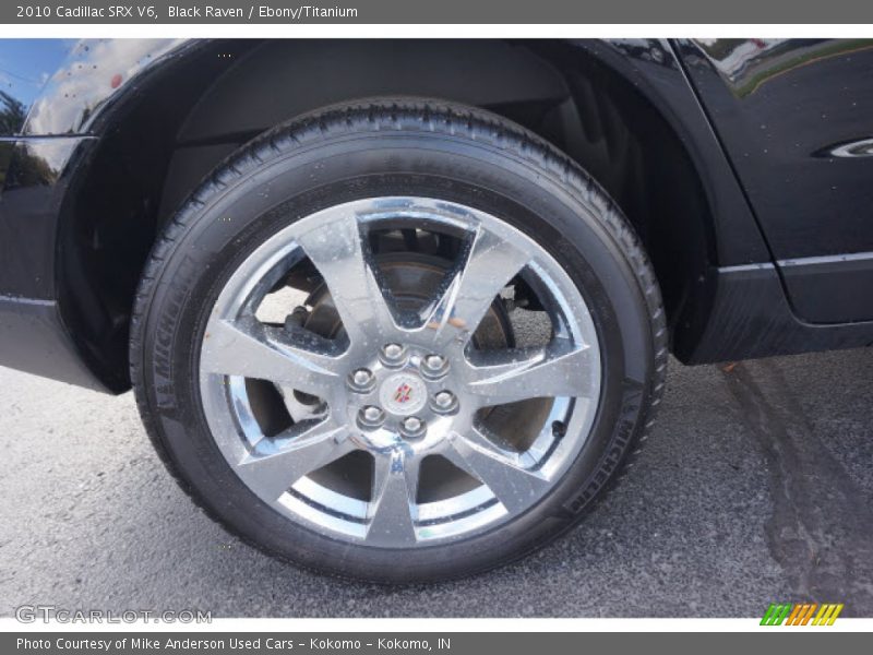 Black Raven / Ebony/Titanium 2010 Cadillac SRX V6