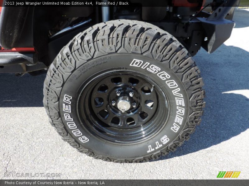 Flame Red / Black 2013 Jeep Wrangler Unlimited Moab Edition 4x4
