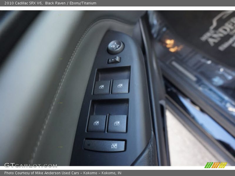 Black Raven / Ebony/Titanium 2010 Cadillac SRX V6