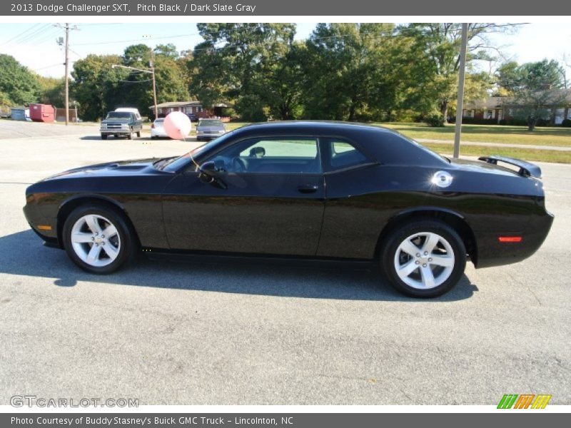 Pitch Black / Dark Slate Gray 2013 Dodge Challenger SXT