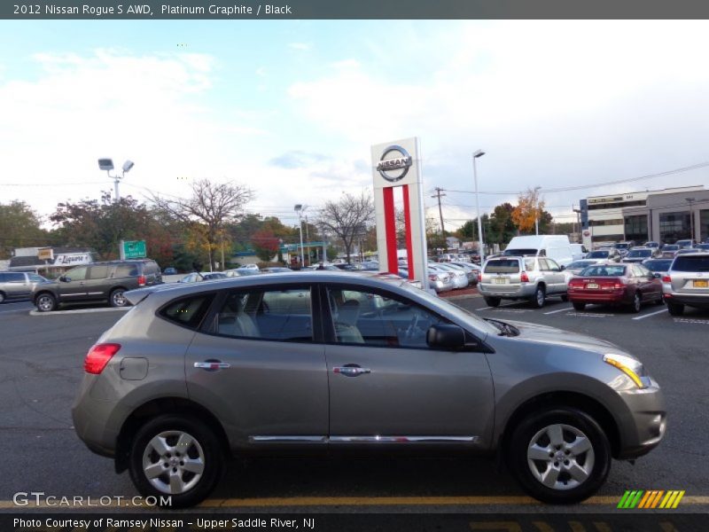 Platinum Graphite / Black 2012 Nissan Rogue S AWD